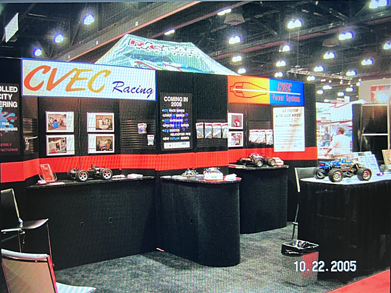 CVEC booth, October 2005